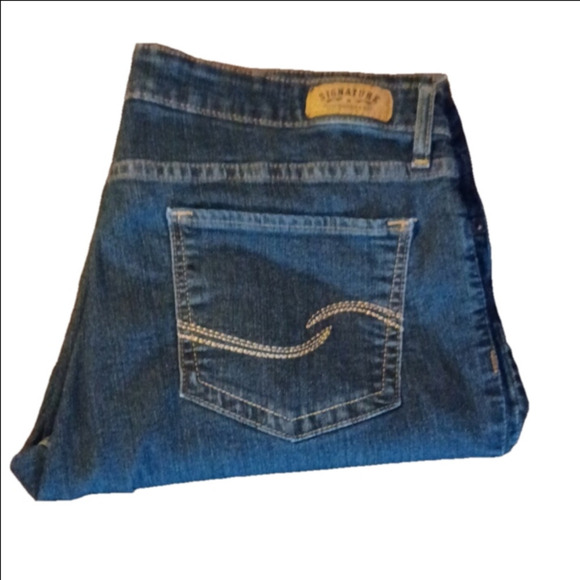 Signature by Levi Strauss Denim - LEVI STRAUSS & CO. THE SKINNY JEANS,  MISSES 16 MEDIUM.